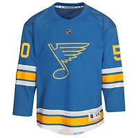Maillot de joueur réplique à domicile bleu Jordan Binnington des Blues St. Louis pour jeunes