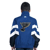 Haut à enfiler demi-zippé pour jeunes Royal St. Louis Blues Prospect