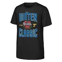 Youth Black St. Louis Blues 2025 NHL Winter Classic Game Day T-Shirt