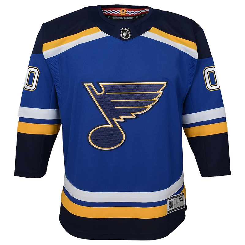 Youth Blue St. Louis Blues 2020/21 Home - Custom Premier Jersey