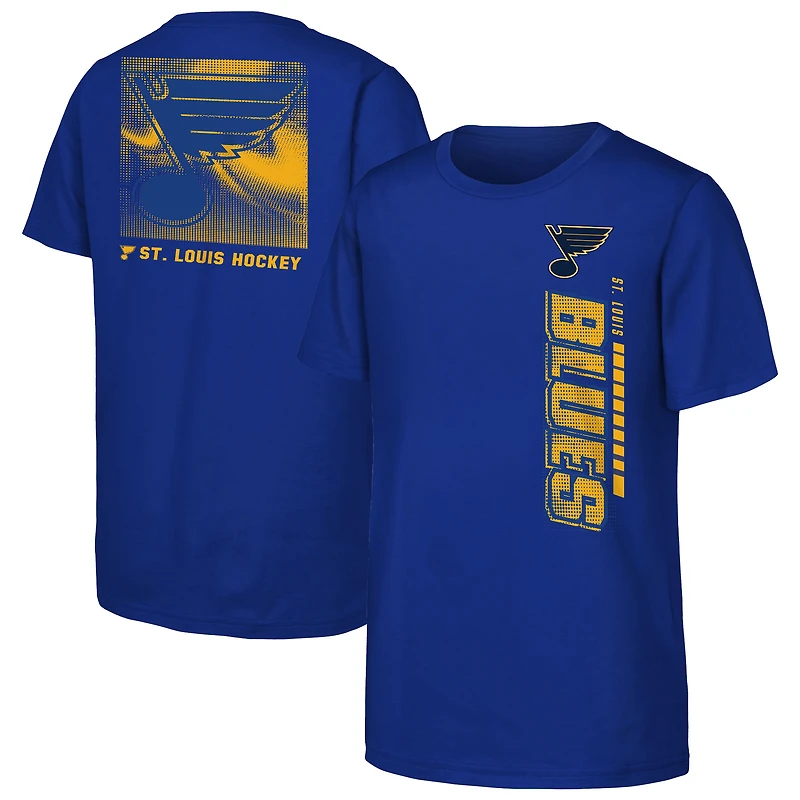 T-shirt bleu pour jeunes St. Louis Blues Atmosphere