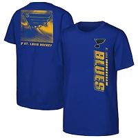 T-shirt bleu pour jeunes St. Louis Blues Atmosphere