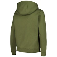 Sweat à capuche en molleton olive St. Louis Blues Podium pour jeunes Levelwear