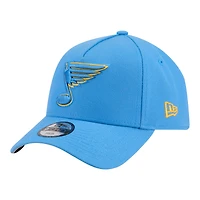 Youth New Era Blue St. Louis Blues 9FORTY A-Frame Adjustable Hat