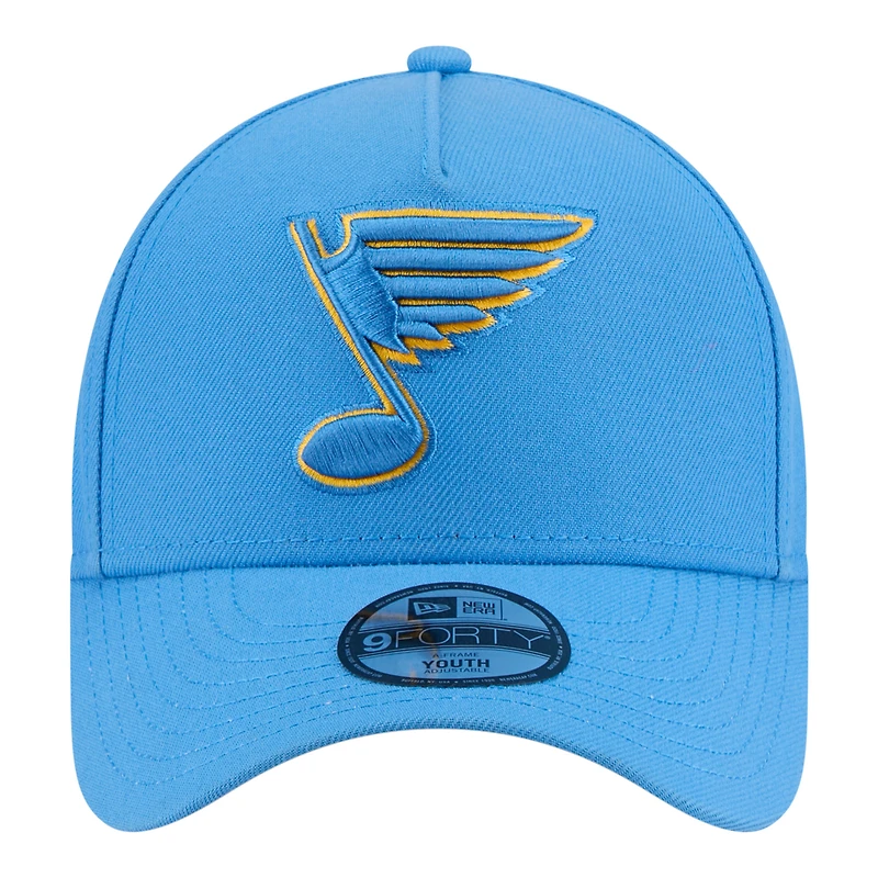 Casquette ajustable New Era bleue St. Louis Blues 9FORTY pour jeunes