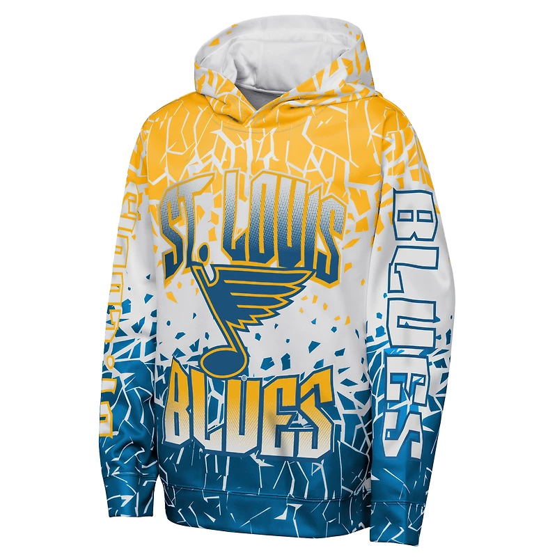 Sweat à capuche Frozen Frenzy des Blues de St. Louis Gold Youth Outerstuff