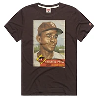 Sacoche pour homme Hommage Paige Brown St. Louis Browns Topps Baseball Card Tri-Blend T-shirt