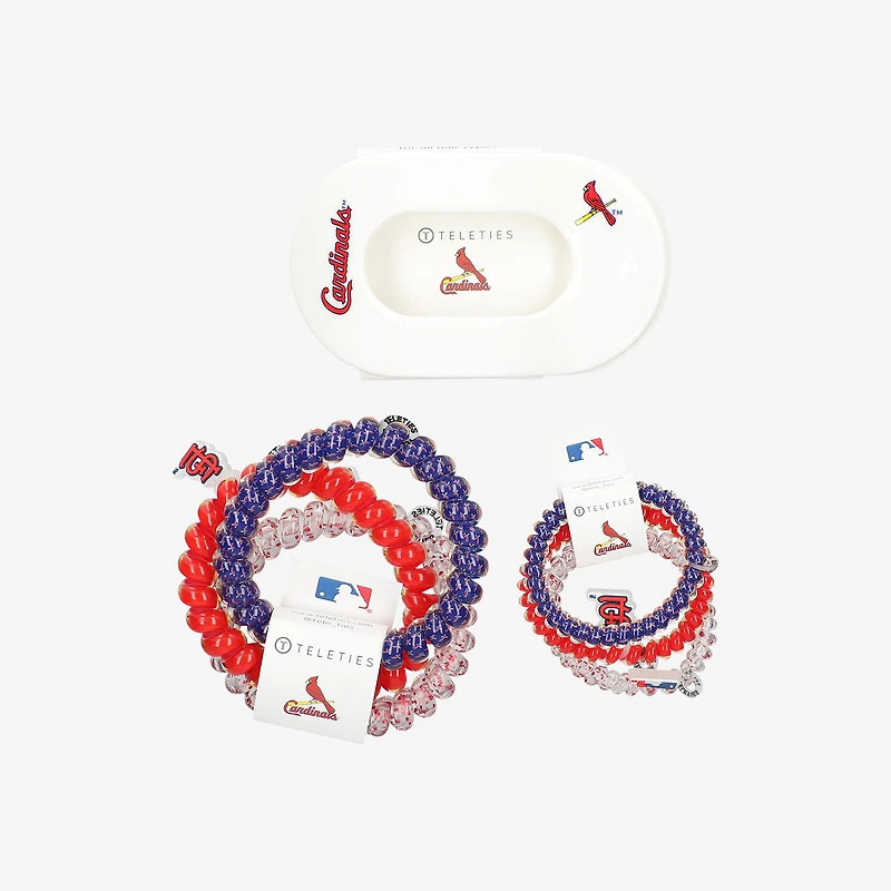 St. Louis Cardinals Seven-Pack Hair Ties Bundle Set