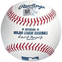 Baseball autographié par Albert Pujols des Cardinals de St. Louis avec l'inscription « MLB Debut 4/2/01 »