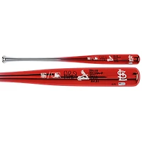 Bâton chromé Big Time Bats autographié par Albert Pujols des Cardinals de Saint-Louis, avec inscriptions multiples