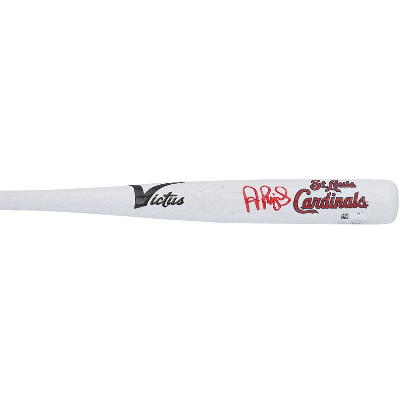 V106832 SLCard Albert Pujols St. Louis Cardinals Autographié Victus Team ID Mini Bat Albert Pujols AUT MINI BAT 46164 AUTEQPBSB MBATPU0001