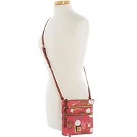 Dooney & Bourke St. Louis Cardinals Game Day Sac à bandoulière à triple fermeture éclair