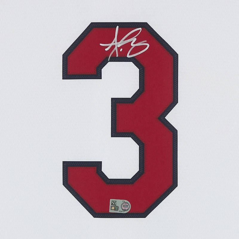 Maillot réplique blanc Nike autographié de Dustin May, Cardinals de Saint-Louis