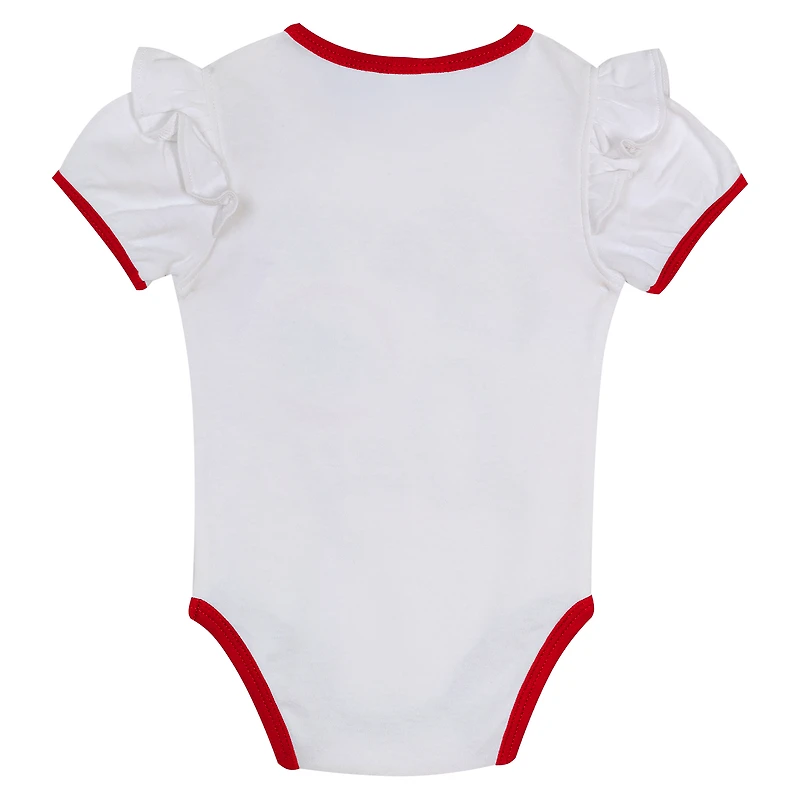 Girls Infant Outerstuff St. Louis Cardinals Bodysuit, Headband & Skirt Set