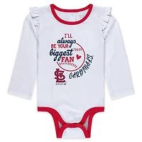 Girls Newborn & Infant WEAR by Erin Andrews St. Louis Cardinals Three-Piece Tutu Set