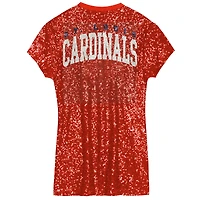 Girls Youth  Red St. Louis Cardinals Sequin V-Neck Dress