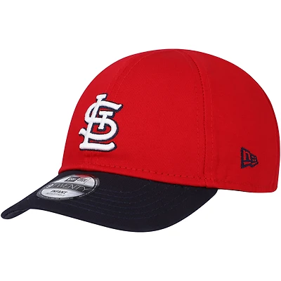 Casquette New Era Red St. Louis Cardinals Team Color My First 9TWENTY Flex pour bébé