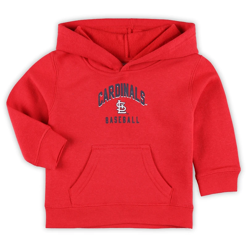 Ensemble sweat à capuche et pantalon Play by pour bébé, rouge/gris chiné, St. Louis Cardinals