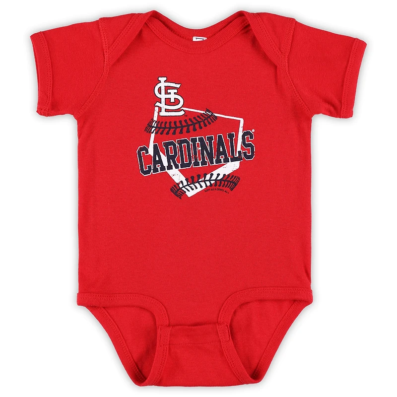 Ensemble de 2 bodys doux comme un raisin pour bébé Cardinals St. Louis