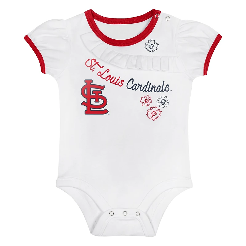 Ensemble body et jupe doux pour bébé St. Louis Cardinals