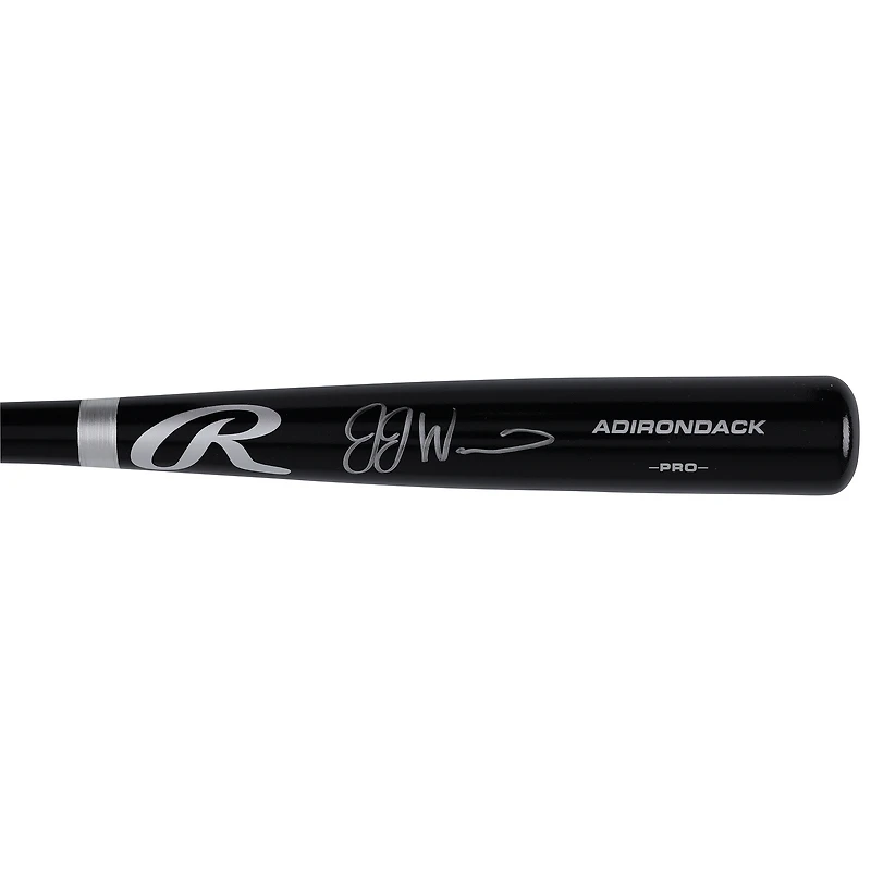 Bâton Rawlings Pro noir autographié par JJ Wetherholt, des Cardinals de Saint-Louis
