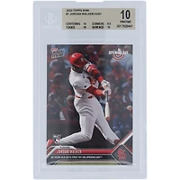 Jordan Walker St. Louis Cardinals 2023 Topps Now First Hit on Opening Day 03.30.23 #7 BGS Authenticated 10 Card - 10,9.5,10,10 Subgrades