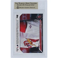 Jordan Walker St. Louis Cardinals 2023 Topps Now Opening Day Hit #7 BGS Authenticated 10 Rookie Card - 10,10,10,9.5 Subgrades