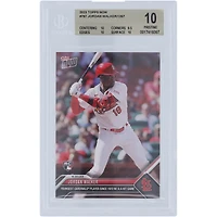 Jordan Walker St. Louis Cardinals 2023 Topps Now Youngest Cardinals 4-Hit Game #787 BGS Authenticated 10 Rookie Card - 10,9.5,10,10 Subgrades