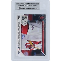 Jordan Walker St. Louis Cardinals Autographed 2023 Topps Now MLB Debut #NNO #/23 Beckett Fanatics Witnessed Authenticated Rookie Card with "MLB Debut 3/30/23" Inscription