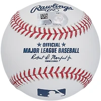 Jordan Walker St. Louis Cardinals Autographed Baseball with "MLB Debut 3-30-23" Inscription