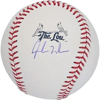 Jordan Walker St. Louis Cardinals Autographié City Connect Logo Baseball
