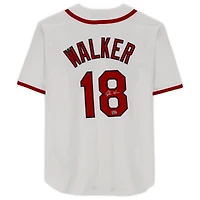 Jordan Walker St. Louis Cardinals Autographed White Cooperstown Replica Jersey
