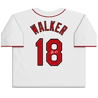 Jordan Walker St. Louis Cardinals Autographed White Cooperstown Replica Jersey