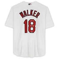 Jordan Walker St. Louis Cardinals Autographed White Nike Replica Jersey with "MLB Debut 3-30-23" Inscription