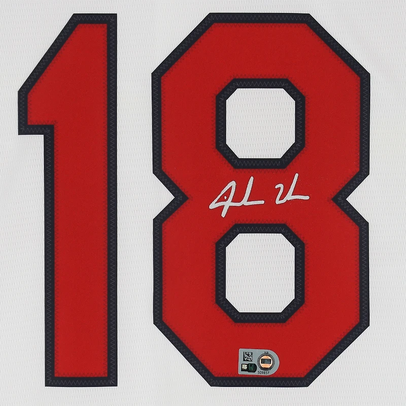 Jordan Walker St. Louis Cardinals Autographed White Nike Replica Jersey