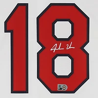 Jordan Walker St. Louis Cardinals Autographed White Nike Replica Jersey