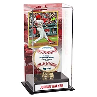 Vitrine de présentation sublimée Jordan Walker St. Louis Cardinals avec image