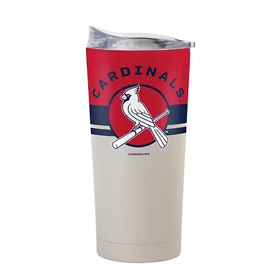 Gobelet isotherme 20 oz à revêtement en poudre Horizon, logo St. Louis Cardinals
