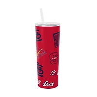 Gobelet isotherme à paille Dreamweave 30 oz Logo Brands St. Louis Cardinals