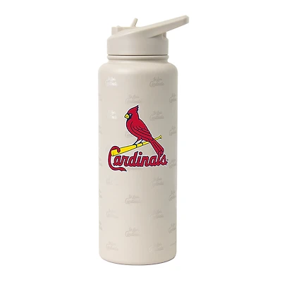 Logo Brands St. Louis Cardinals 34oz. Sand Ghost Quencher Bottle