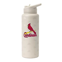 Logo Brands St. Louis Cardinals 34oz. Sand Ghost Quencher Bottle