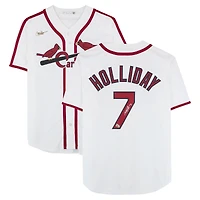 Maillot réplique blanc Nike autographié de Matt Holliday, Cardinals de Saint-Louis