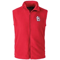 Men's Dunbrooke  Red St. Louis Cardinals Full-Zip Vest