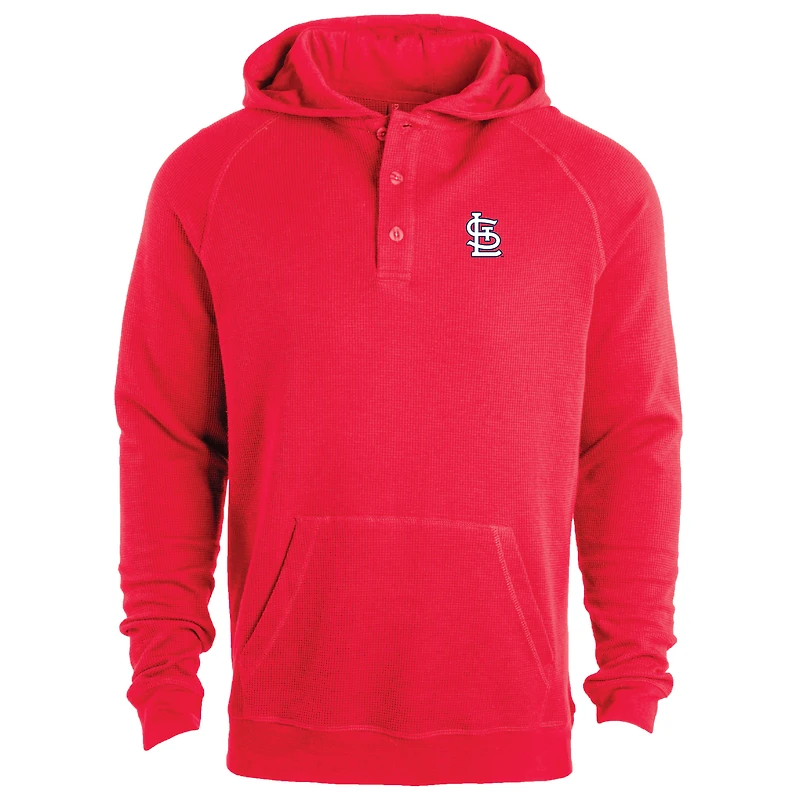 Men's Dunbrooke Red St. Louis Cardinals Montana Lightweight Raglan Pullover Hoodie