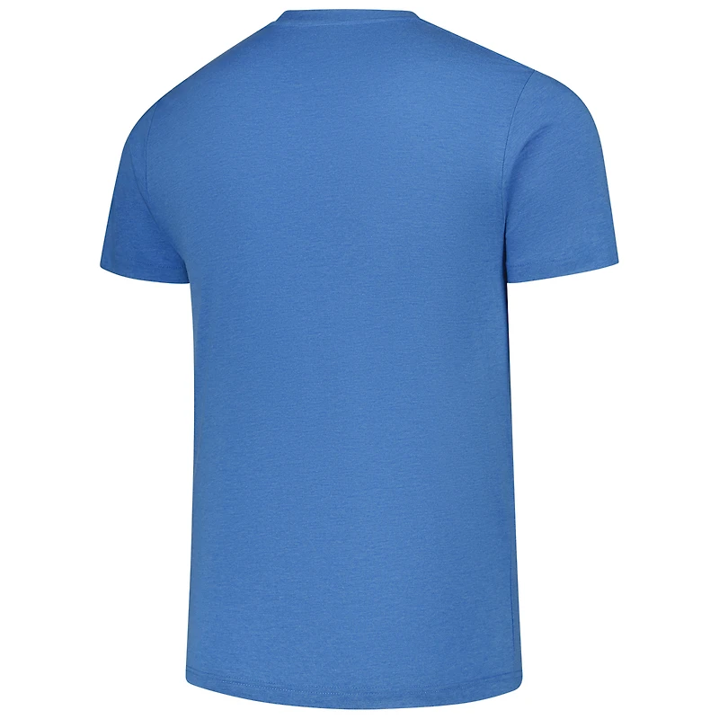 T-shirt hommage bleu clair Hyper Local Tri-Blend pour homme des Cardinals de Saint-Louis