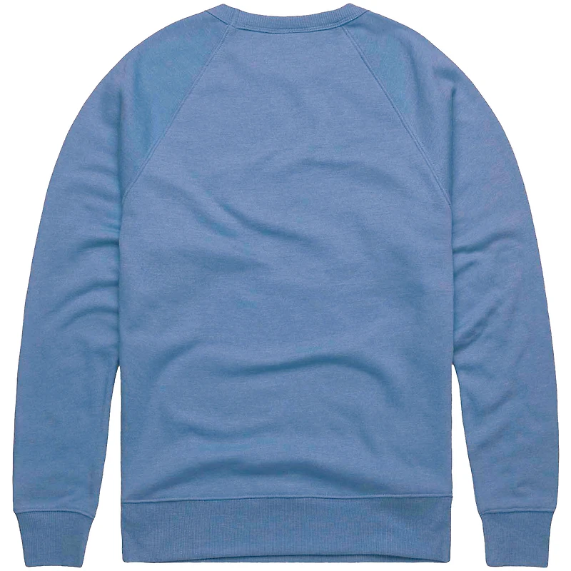 Men's Homage  Light Blue St. Louis Cardinals Retro Tri-Blend Pullover Sweatshirt