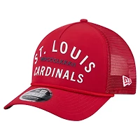 Men's New Era  Red St. Louis Cardinals Minimalist 9FORTY A-Frame Adjustable Hat