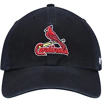 Men's '47 Black St. Louis Cardinals Clean Up Adjustable Hat