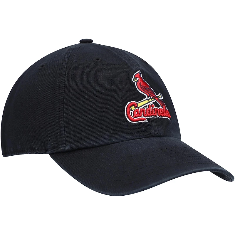 Men's '47 Black St. Louis Cardinals Clean Up Adjustable Hat