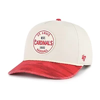 Men's '47 Cream/Red St. Louis Cardinals Fiji Rope Hitch Adjustable Hat